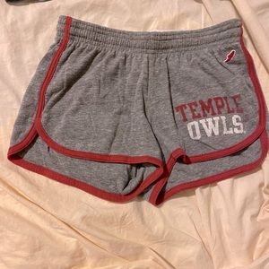 Temple university booty shorts